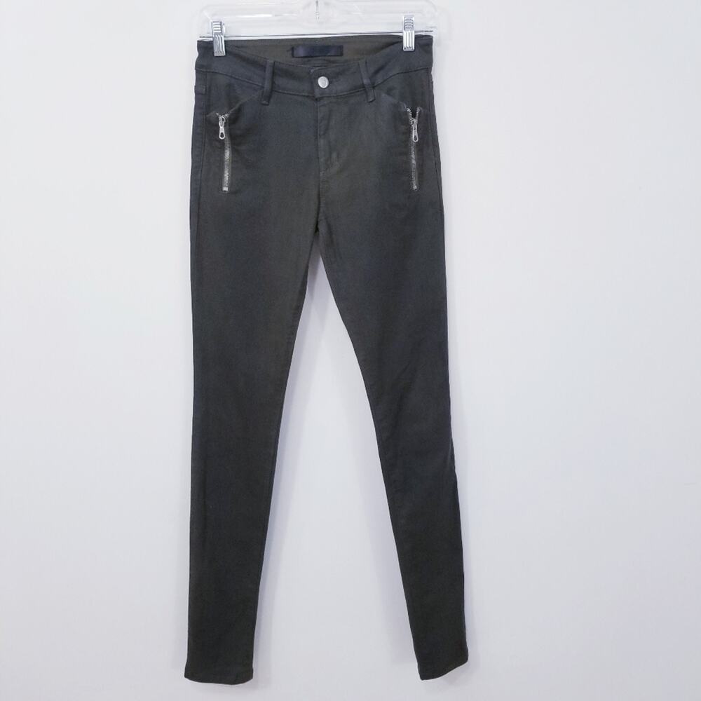 Joe's Zip Faded Olive Skinny Pants